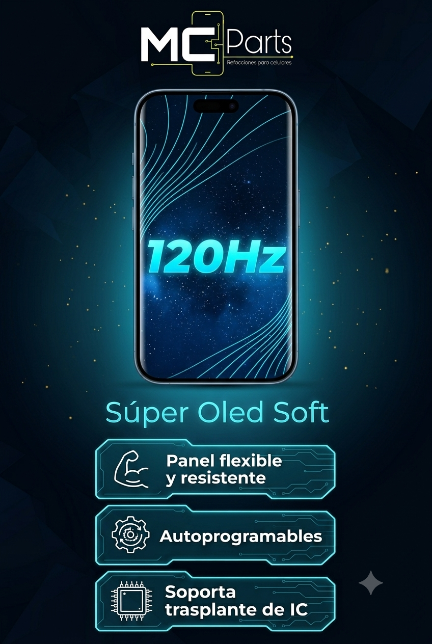 Tapa trasera para iPhone 15 Pro Azul